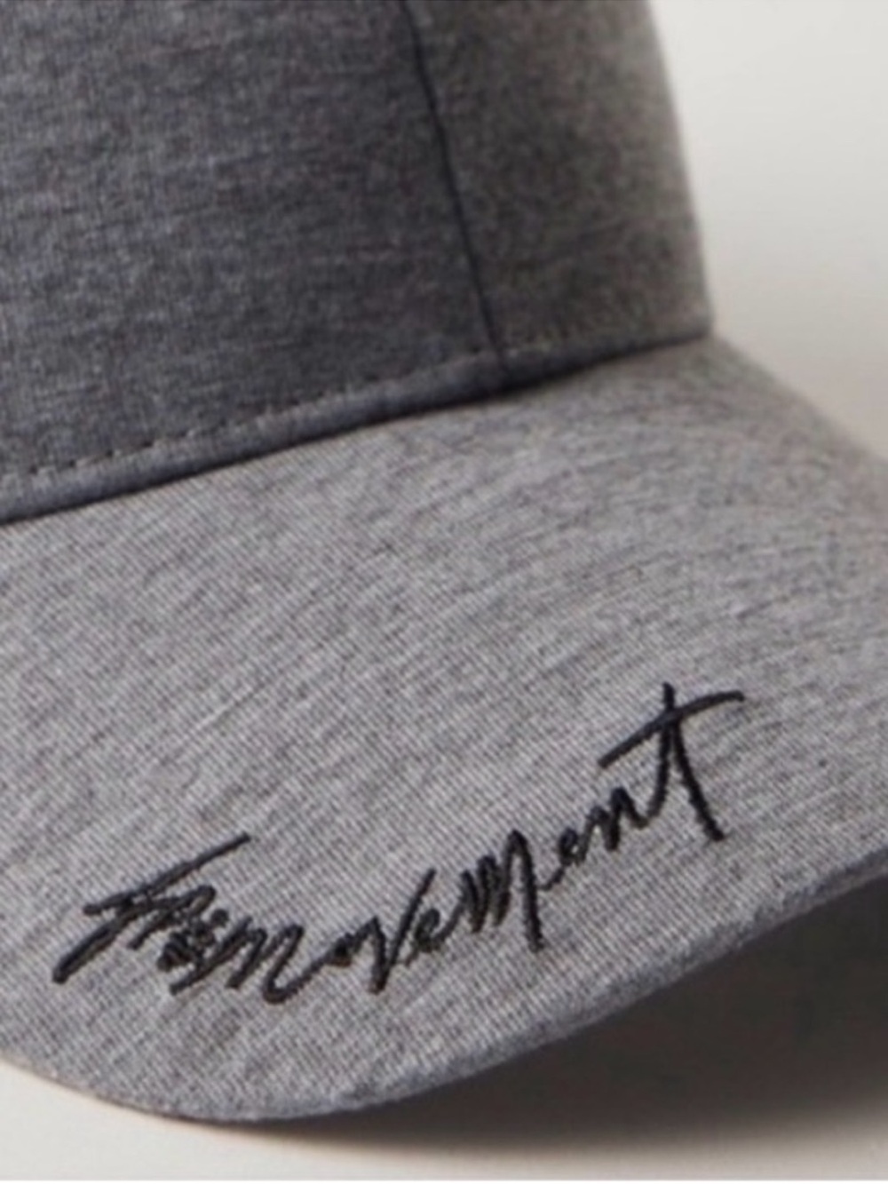 NWT FP Movement by Free People Warm Up Baseball Cap - Grey / Black